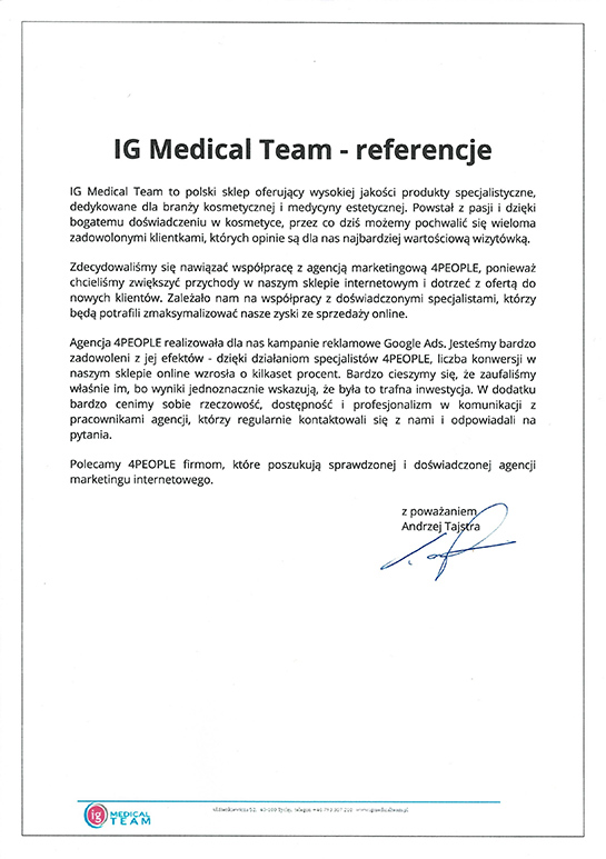 lr ig medical team